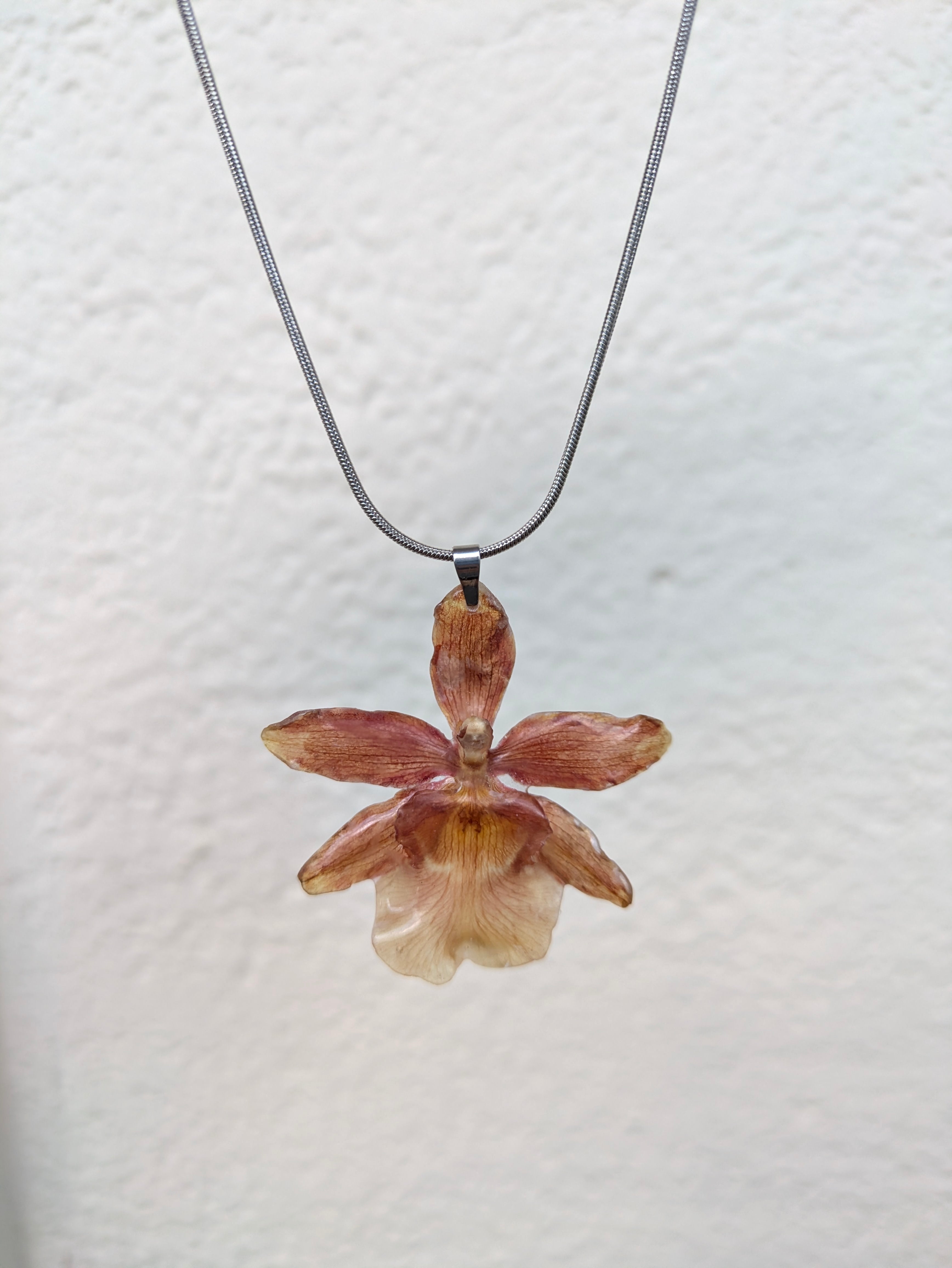 Fire Orchid Necklaces