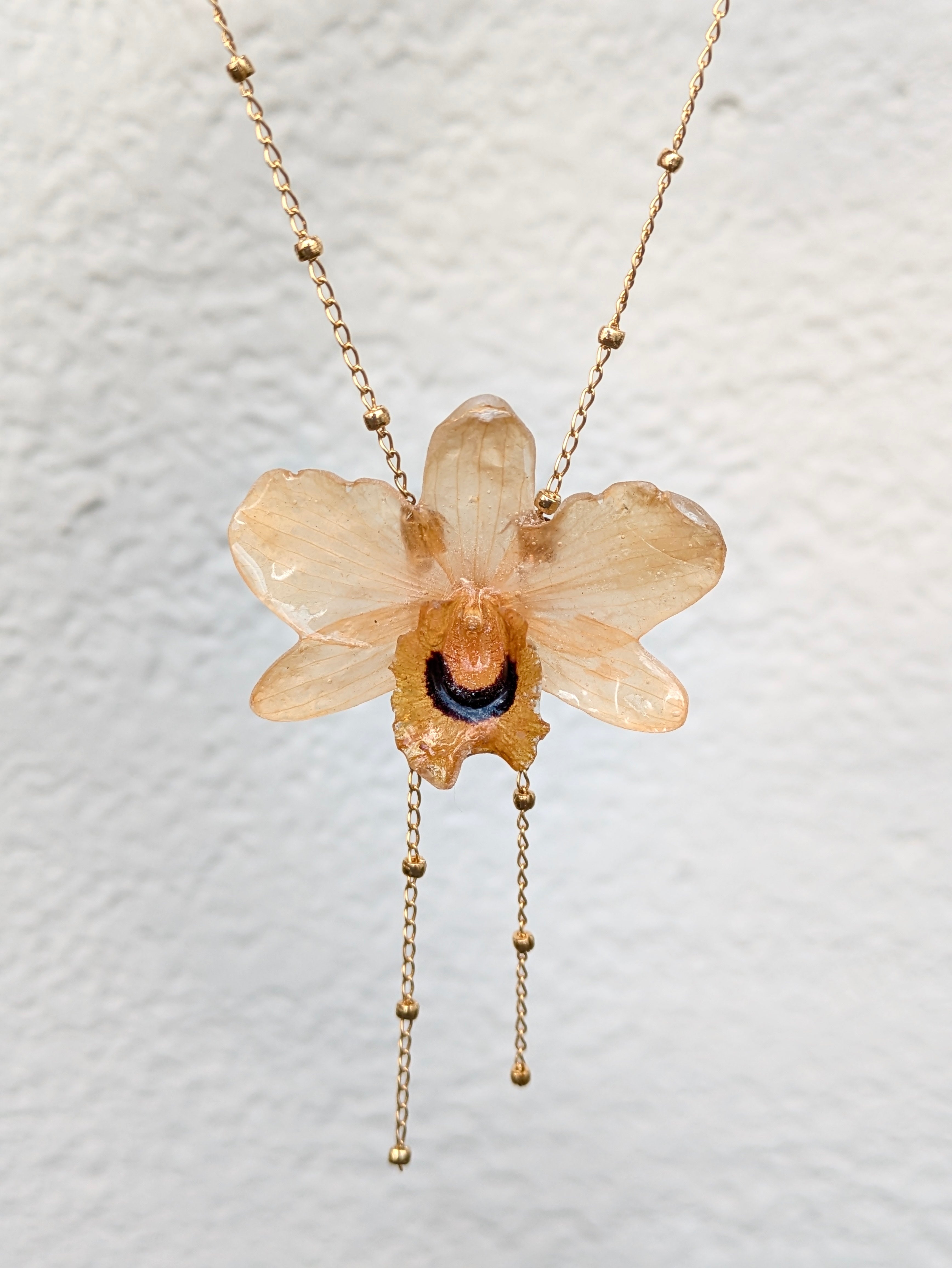 Sun Orchid Necklaces