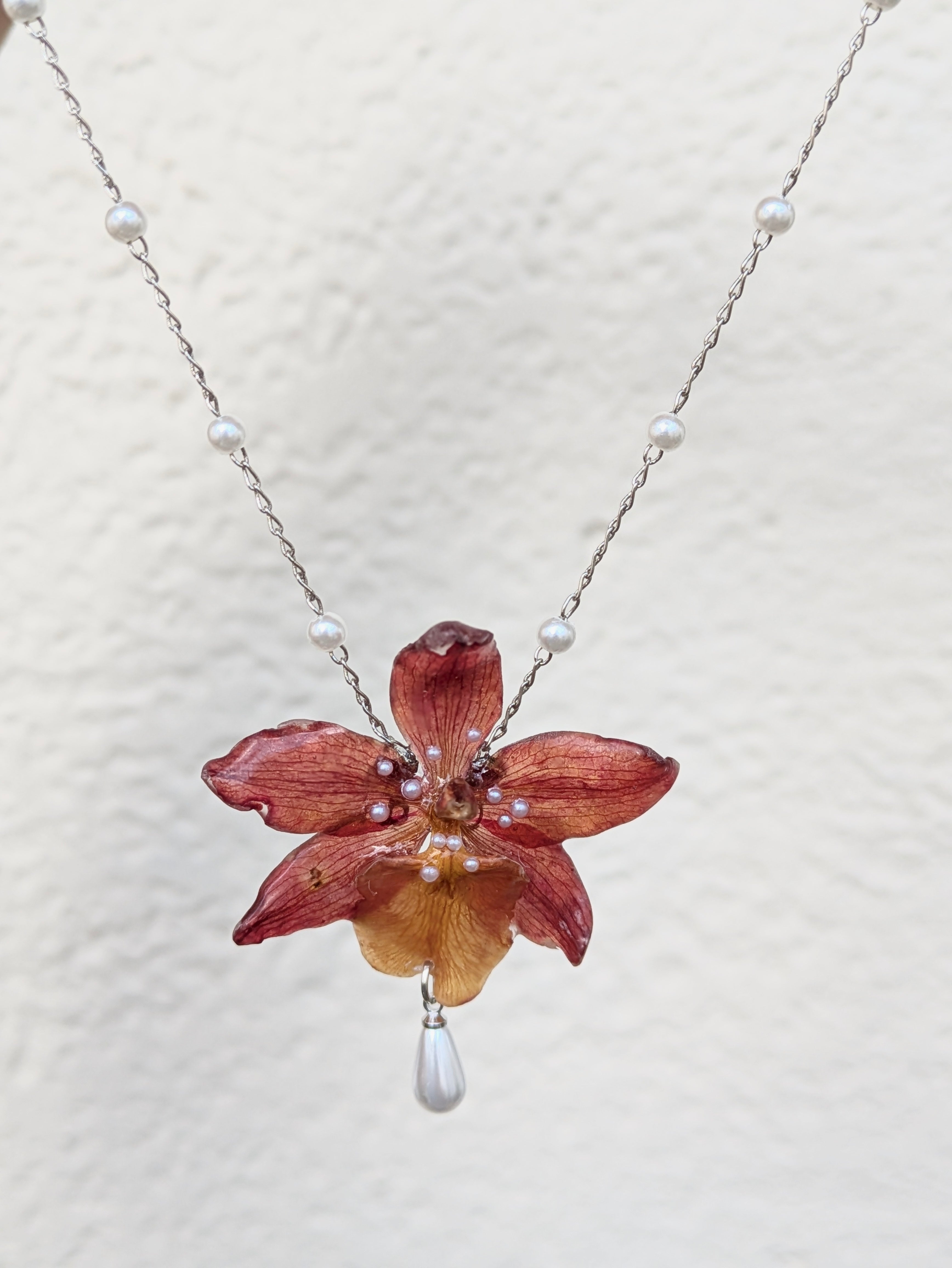 Blood Orchid Necklaces
