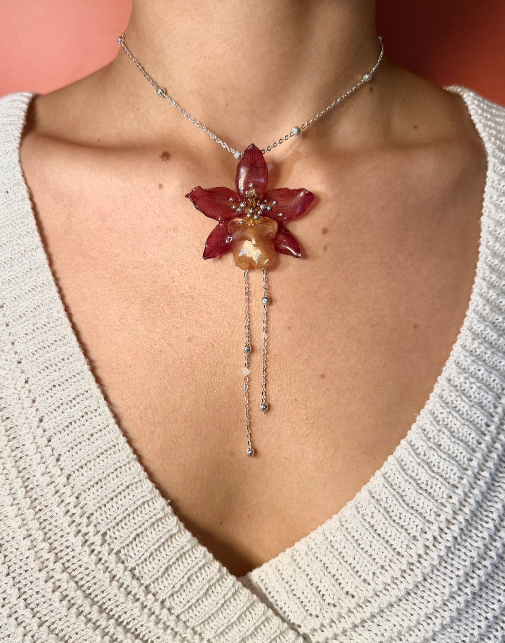 Blood Orchid Necklaces