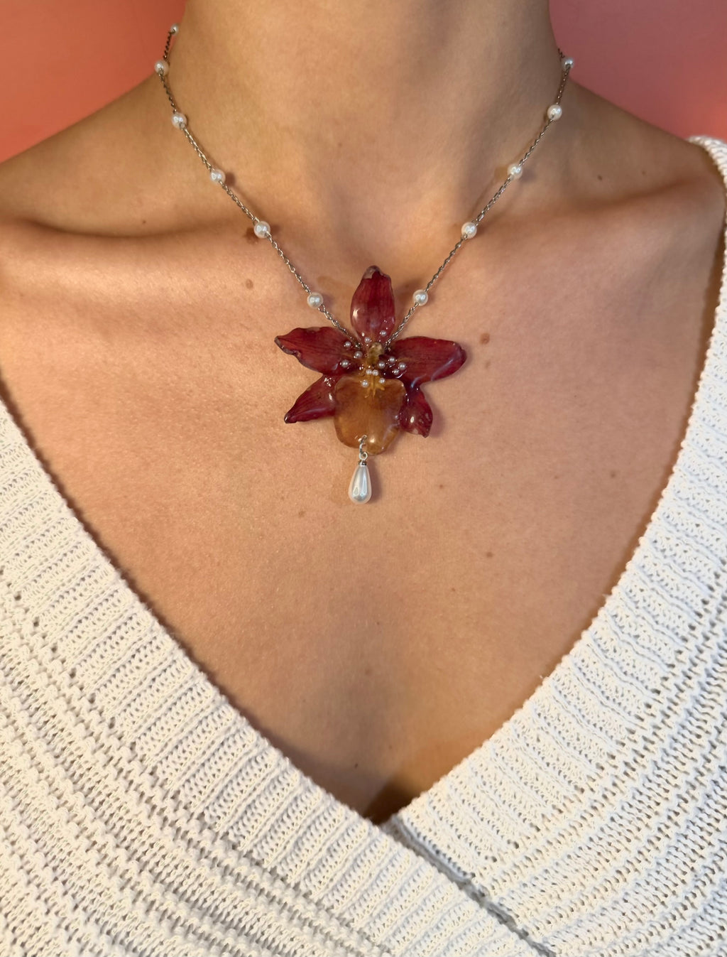 Blood Orchid Necklaces