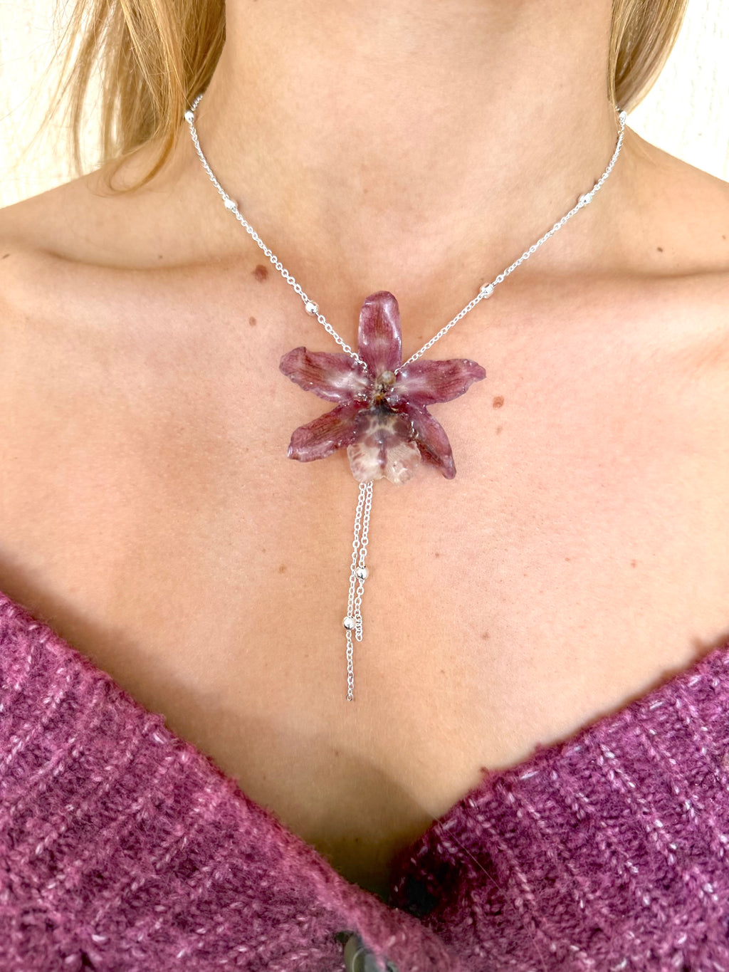 Dragon Orchid Necklaces