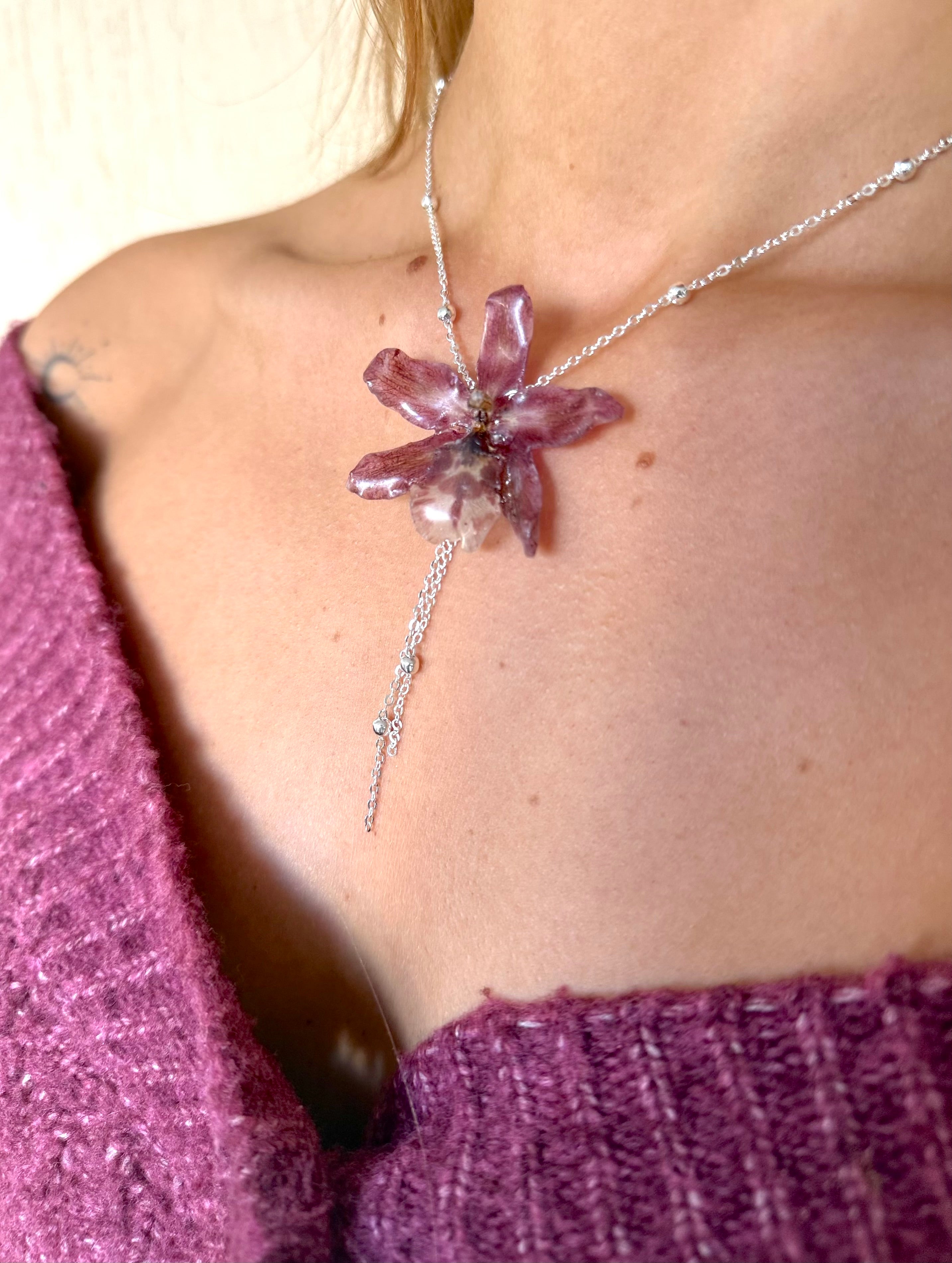 Dragon Orchid Necklaces