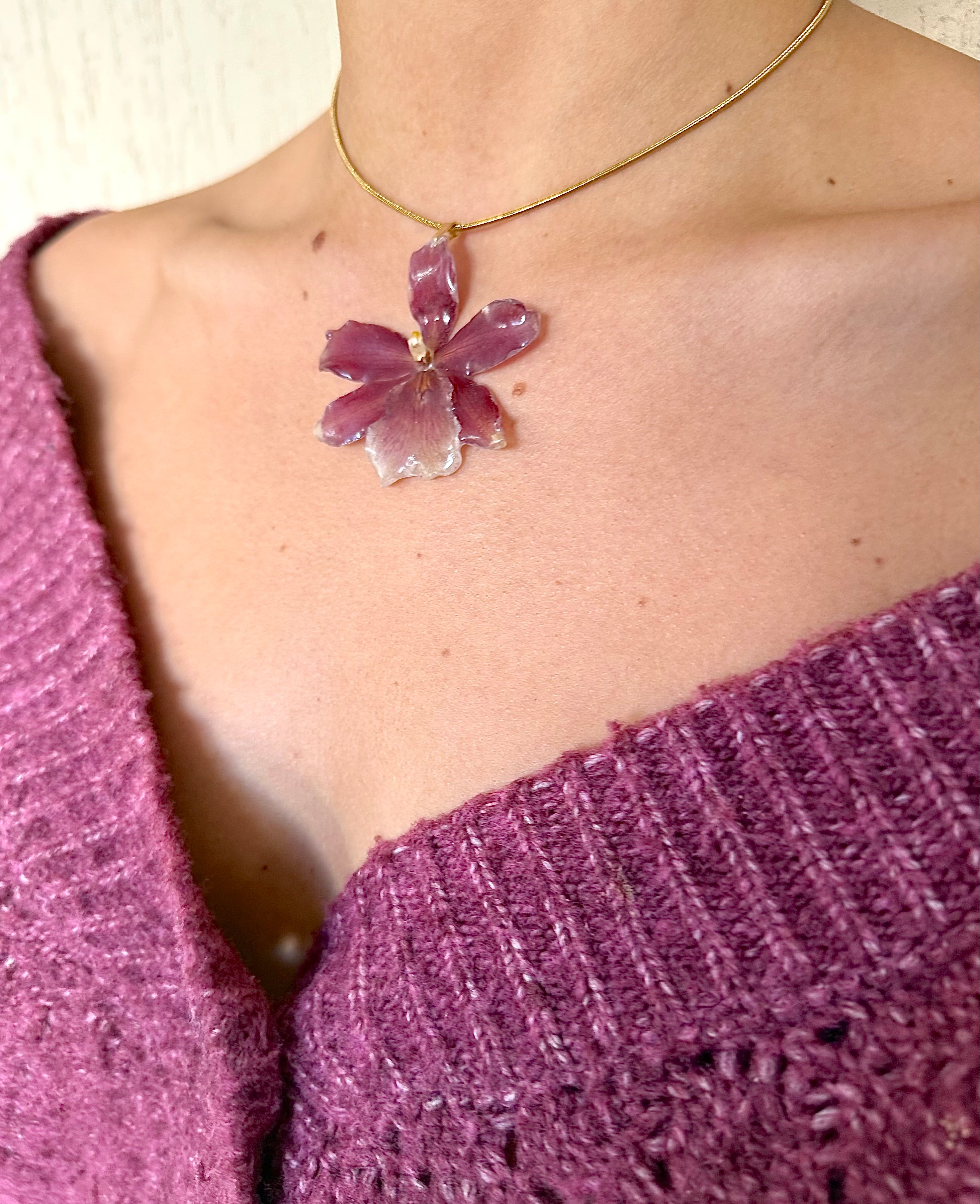 Dragon Orchid Necklaces