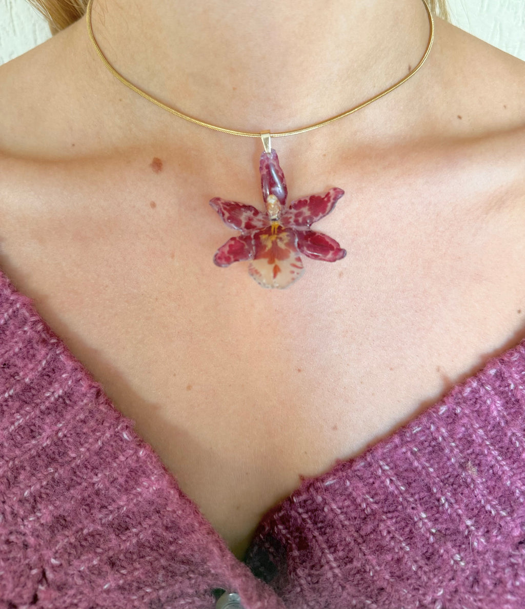 Dragon Orchid Necklaces