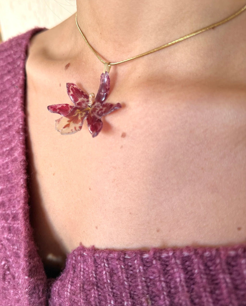 Dragon Orchid Necklaces