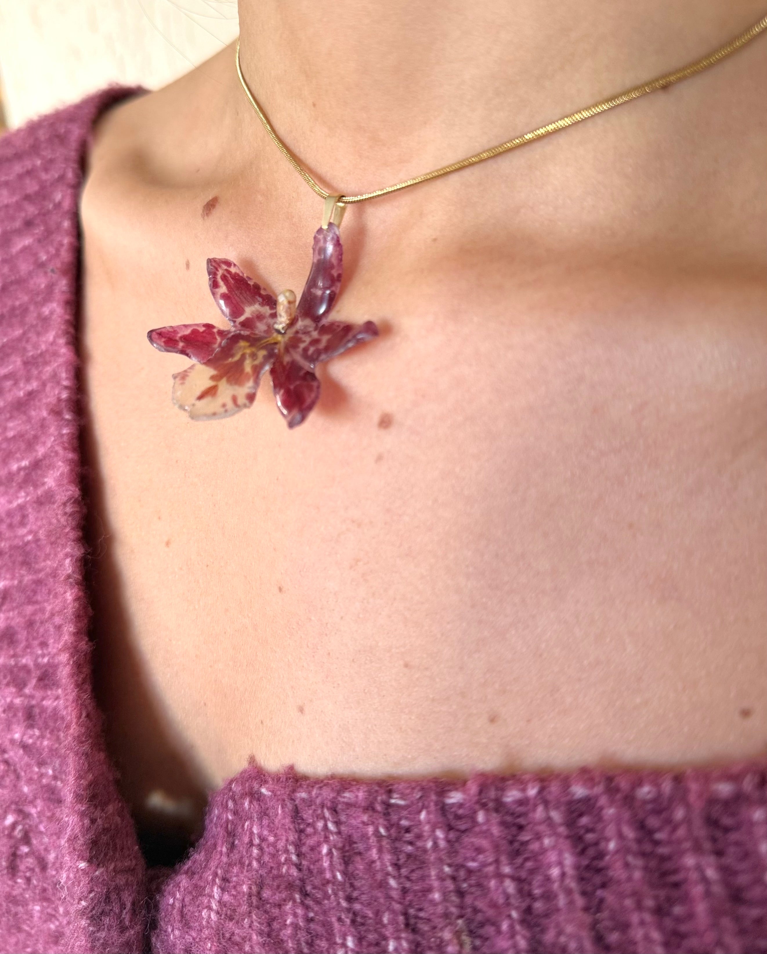 Dragon Orchid Necklaces